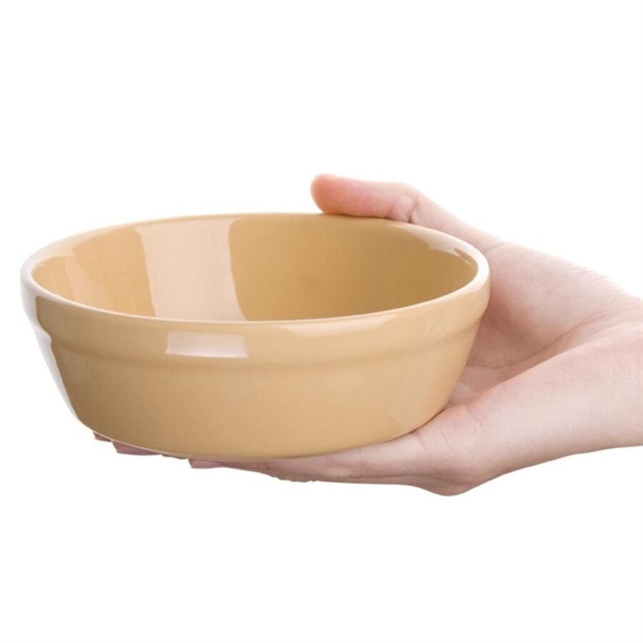 runde Steingut-Auflaufformen | Ø13,7x(h)4,7 cm | 6 Stück