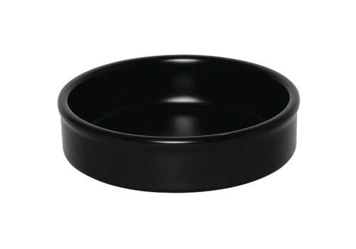 Olympia bol empilable | Grès | Noir mat | 10,2Øx2cm | 6 pièces 