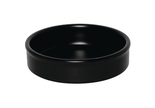  Olympia stackable bowl | Matt black | 13.4x3cm | 6 pieces 