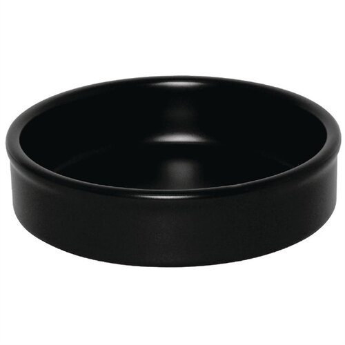  Olympia bol empilable | Noir mat | 13,4x3cm | 6 pièces 