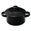 Olympia Mini frying pan | Stoneware | Black | Ø142ml | 4 pieces
