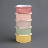 Pastel ramekin | Grijs | 7cl | 7Øx(h)3,2 cm | 12 stuks