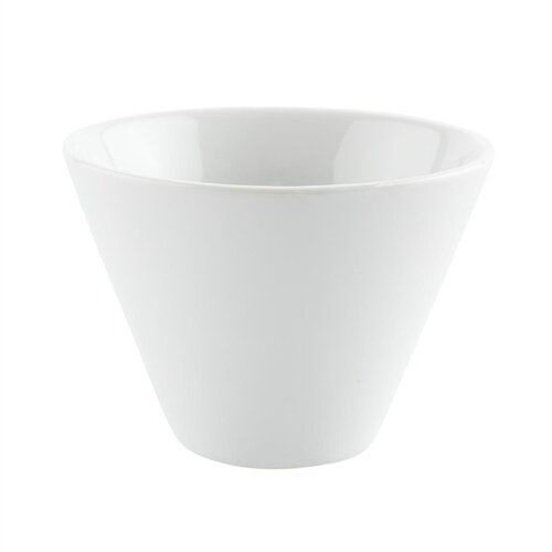  Olympia Konische Auflaufförmchen | Porzellan | weiß | Ø11cm | 6 Stück 