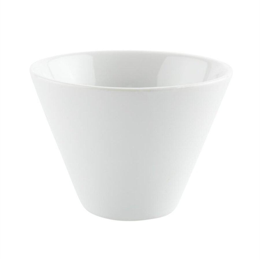 Conical ramekins | Porcelain | white | Ø11cm | 6 pieces