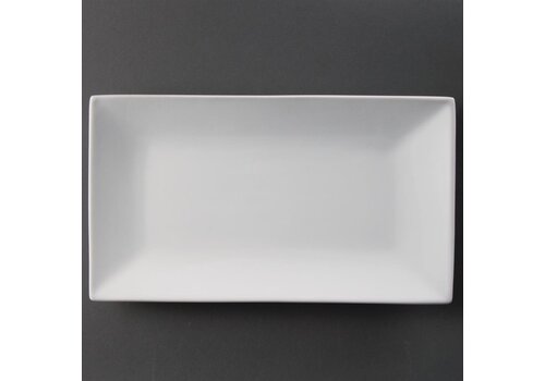  Olympia Whiteware rechthoekige serveerschalen | 31x18cm | 2 stuks 