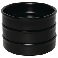 Bol empilable noir mat | Ø10,2 | 6 pièces