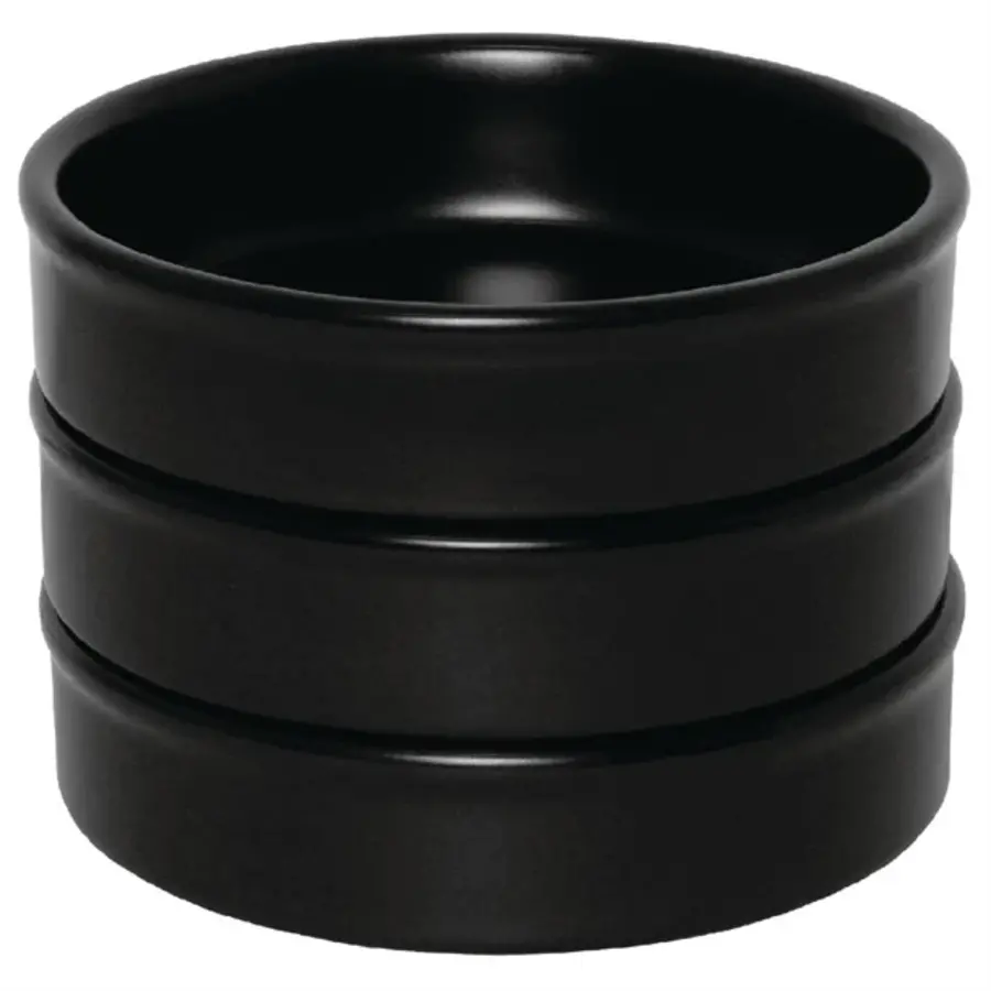 Bol empilable noir mat | Ø10,2 | 6 pièces