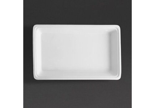  Olympia Vaisselle blanche GN 1/1 | 65 mm de profondeur 