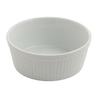 Whiteware round cake dish | 5.3(h)x13.4cm | 6 pieces