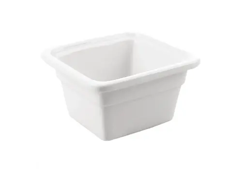  Olympia Électroménager | Porcelaine | Échelle GN 1/6 | 100 mm de profondeur 