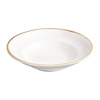 Bols à pâtes au four | craie blanche | 25 cm | 4 pièces