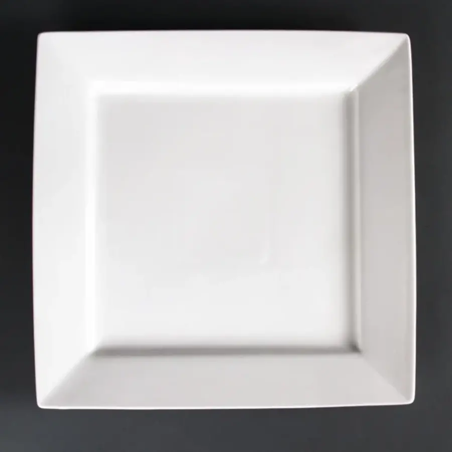 Assiettes carrées Lumina | 29,5 cm | 2 pièces