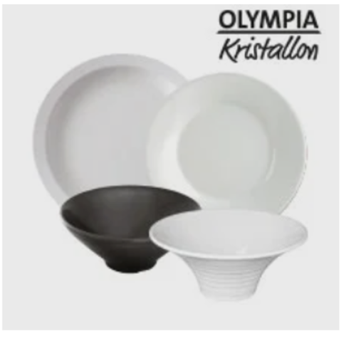 Olympia Kristallon Melamingeschirr