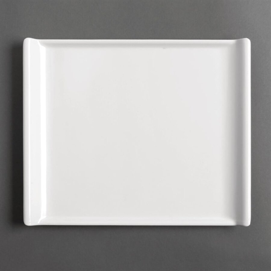 Bol en mélamine Kristallon | Blanc | 53x33cm