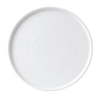 assiettes à bord relevé | 21 cm | Blanc | 6 pièces