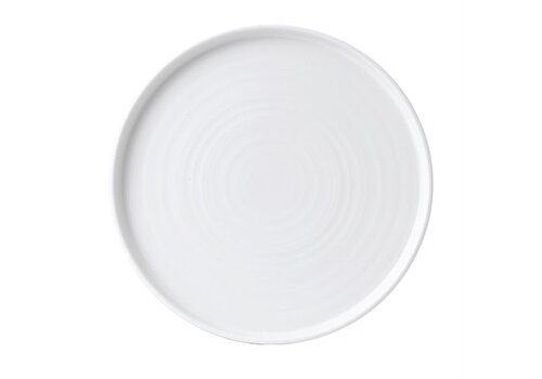  Churchill plates with raised edge | 21cm | White | 6 pieces 