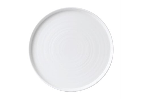  Churchill assiettes à bord relevé | 26 cm | blanc | 6 pièces 