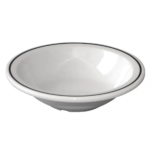  Olympia Crystal melamine bowls with black rim | 15cm | 12 pieces 