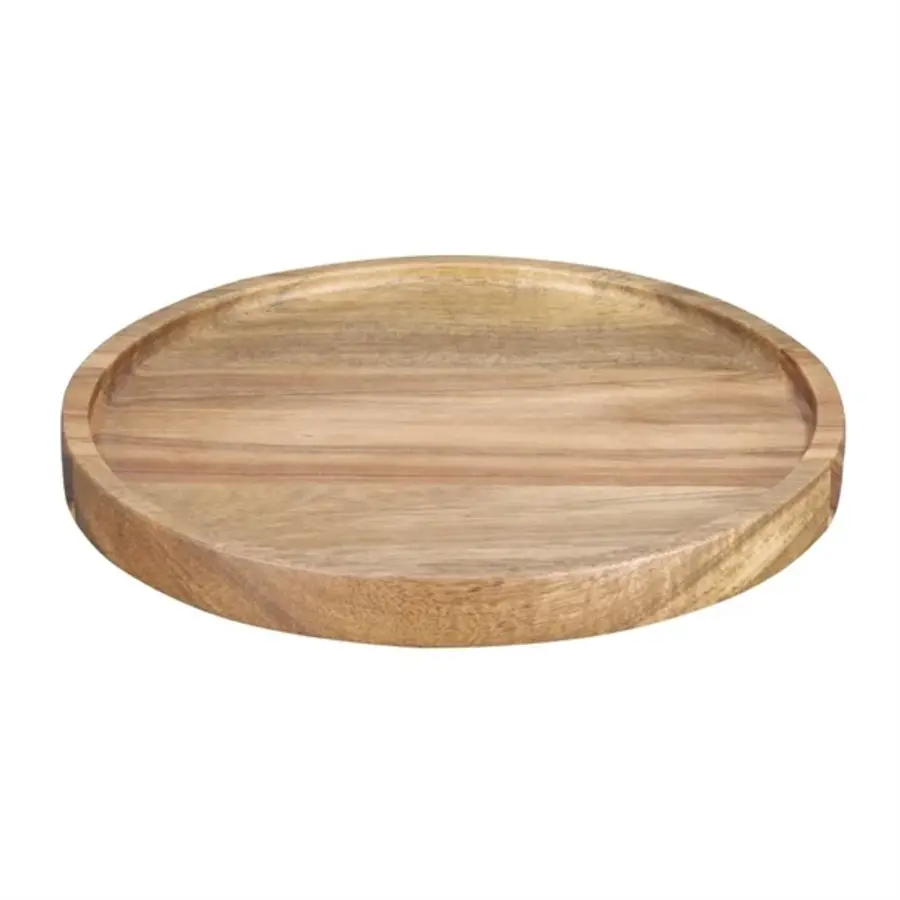 Round panels of Olympic acacia wood | Ø20 cm
