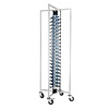 Vogue Mobile plate rack | 84x 30 cm plates | 70x70x(h)190 cm