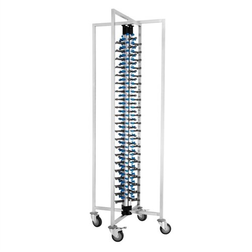  Vogue Tellerhordengestellwagen | 84x 30 cm Teller | 70x70x(h)190 cm 