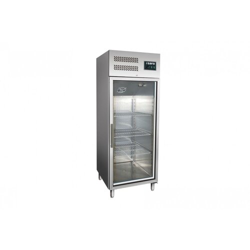 Saro Professional refrigerator with glass door | 2/1 GN | 537 Liters | 680x810x (h) 200 cm 