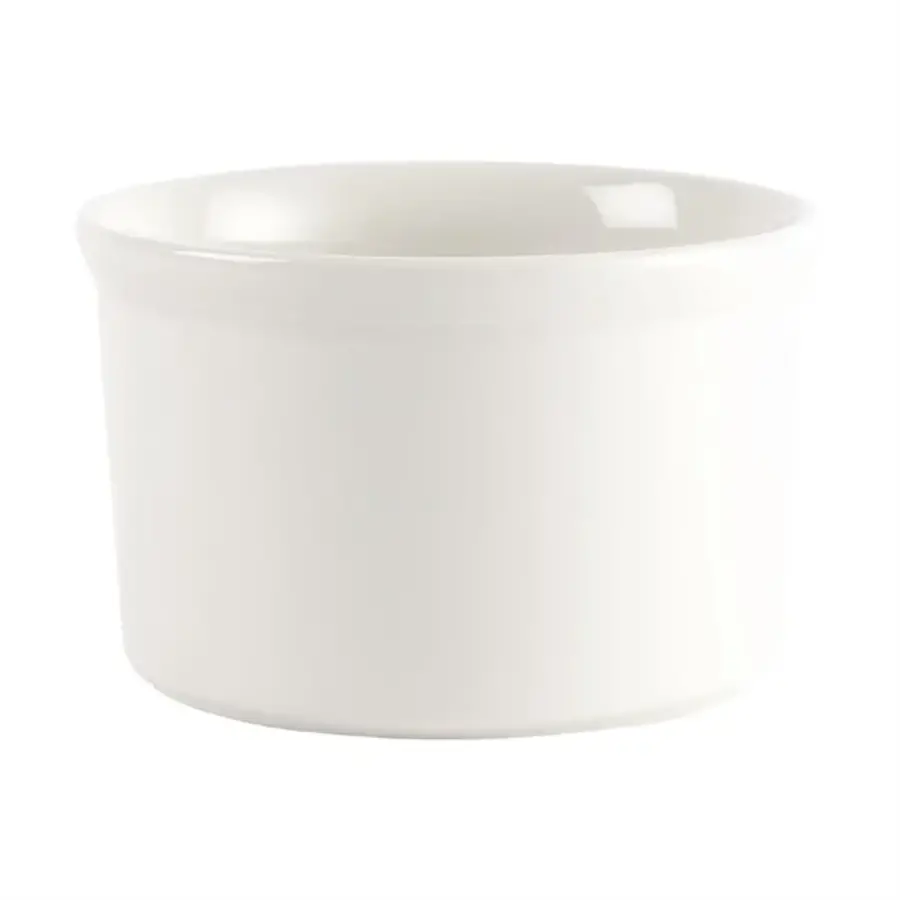 Weiße Auflaufförmchen | 10 cm | 340 ml | 12 Stück