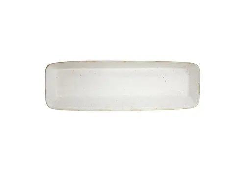  Churchill Plats de cuisson rectangulaires Stonecast Hints | Blanc | 160 x 530 mm | 2 pièces 