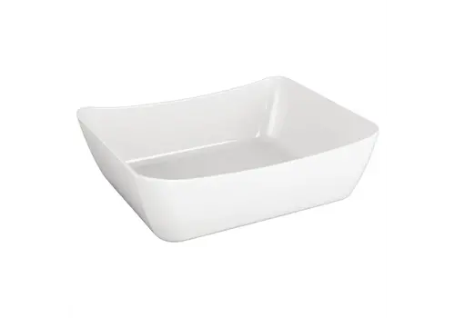  Olympia Kristallon curve bowl | GN 1/2 | white 