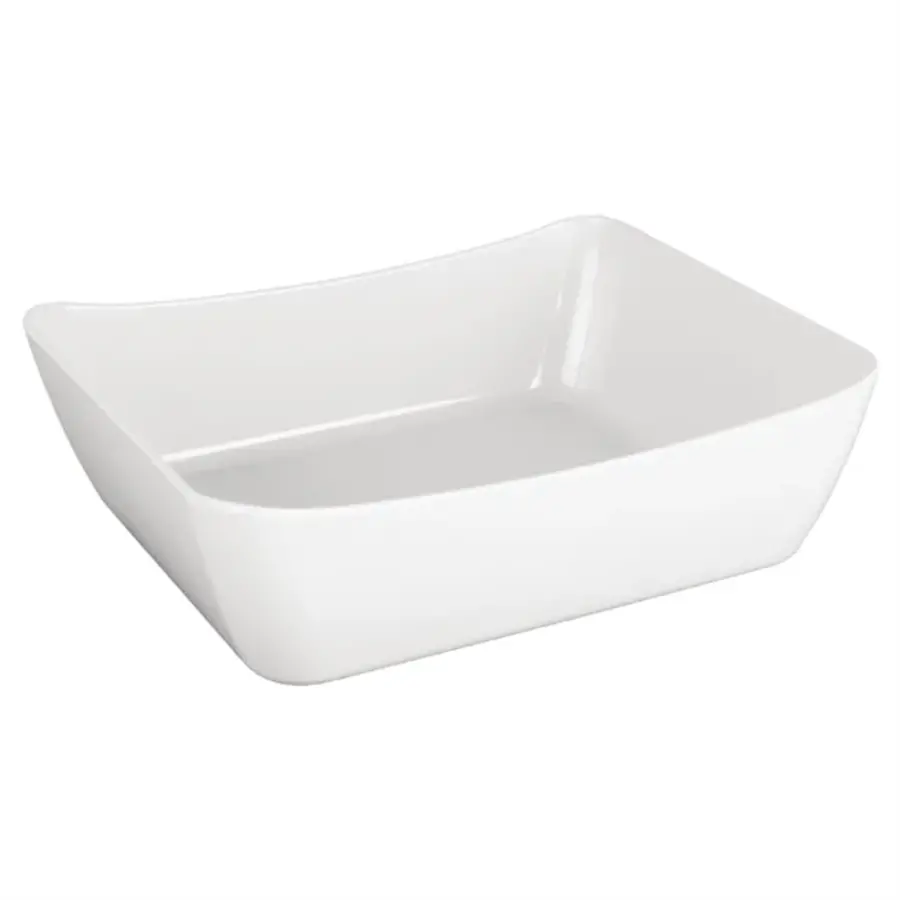 Kristallon curve bowl | GN 1/2 | white