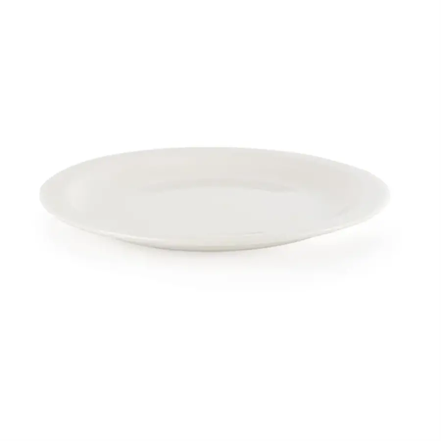 Assiettes blanches Nova | 4 tailles | 24 pièces