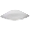 Churchill Assiettes triangulaires Lotus | 26,6 cm | 12 pièces