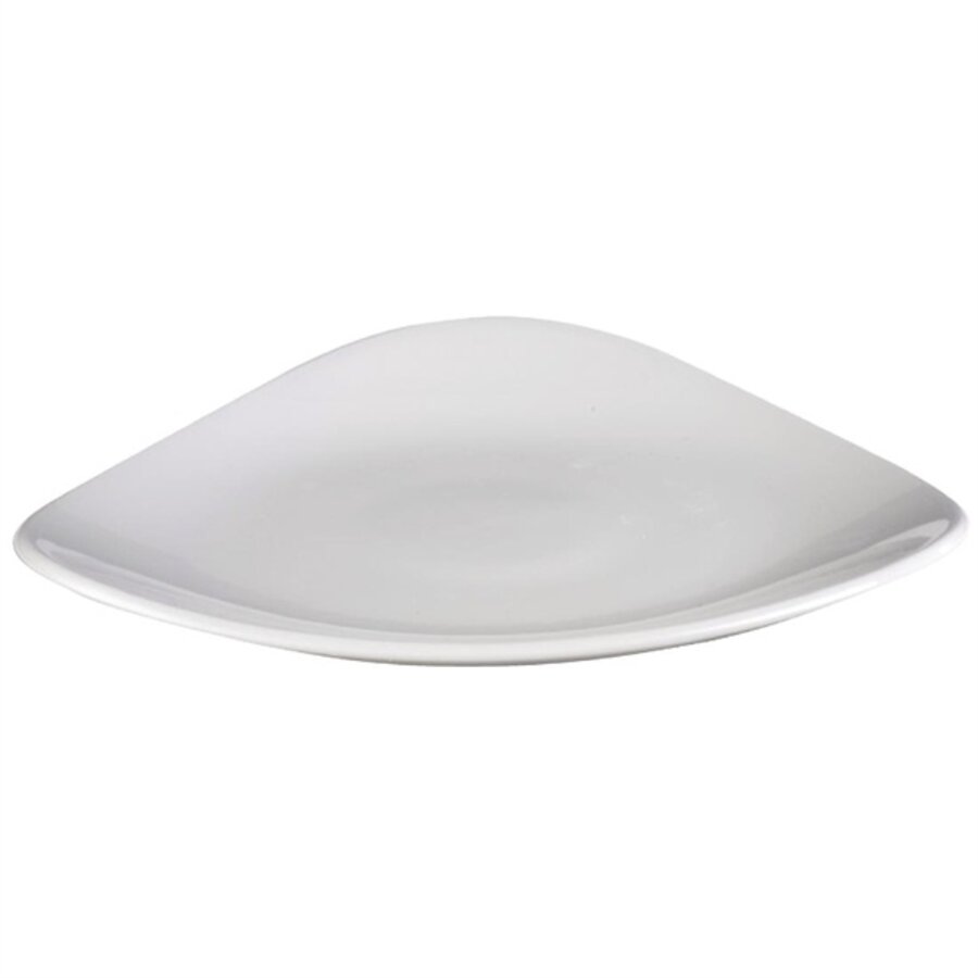 Lotus triangular plates | 26.6 cm | 12 pieces