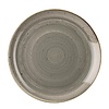 Churchill Stonecast round plates | Ø26cm | Gray | 12 pieces