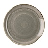 Churchill Stonecast round plates | Ø26cm | Grey | 12 pieces