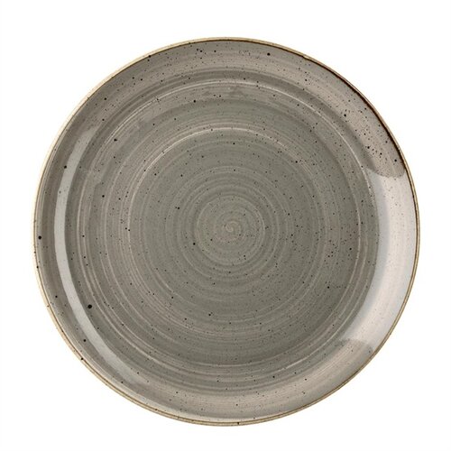  Churchill Stonecast ronde borden | Ø26cm | Grijs | 12 stuks 