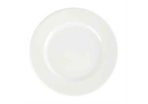  Churchill Assiettes blanches classiques Whiteware 4 tailles (24 pièces) 