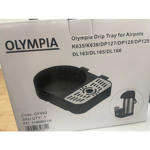  Olympia Bac d'égouttage pour aéropots | SORTIE 