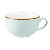 Churchill Tasses à cappuccino en pierre moulée | Bleu | 354 ml | 12 pièces
