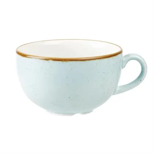  Churchill Tasses à cappuccino en pierre moulée | Bleu | 354 ml | 12 pièces 
