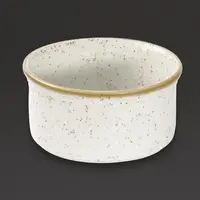 Ramequins en pierre moulée | blanc | Ø7cm | 24 pièces