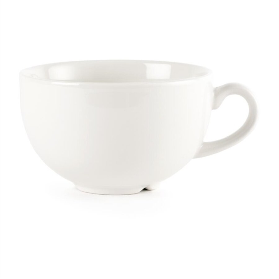 Tasses à cappuccino en porcelaine blanche | 34cl | 24 pièces