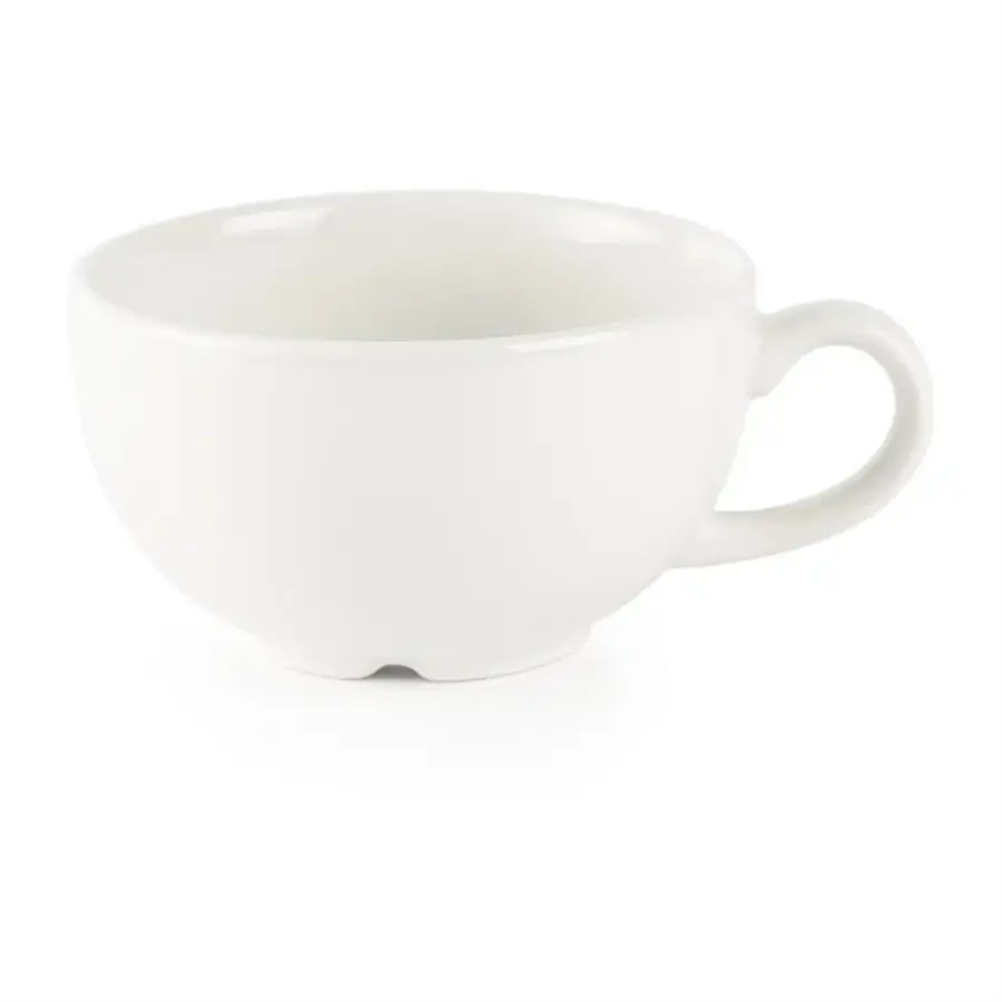 Cappuccinotassen aus Weißware | 22,7 cl | 24 Stück