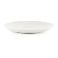 Soucoupes à cappuccino en porcelaine blanche | Ø16cm | 24 pièces