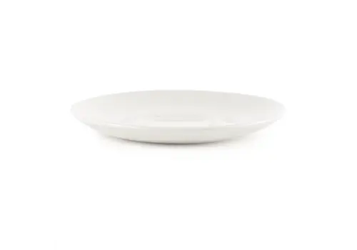  Churchill Soucoupes à cappuccino en porcelaine blanche | Ø16cm | 24 pièces 