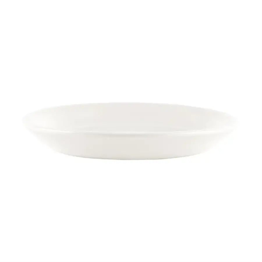 Whiteware saucers | Ø13.7cm | 24 pieces