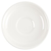 Whiteware saucers | Ø13.7cm | 24 pieces