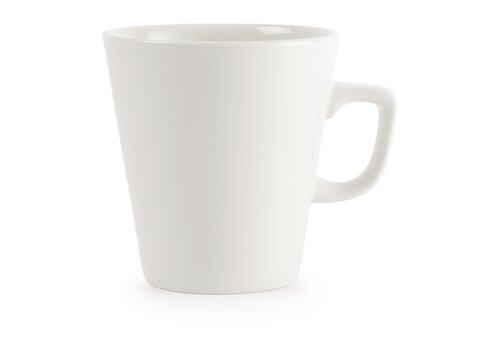  Churchill Tasses à café au lait blanches unies 440 ml (6 pièces) 