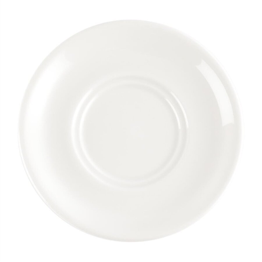 Weißes Ahorngeschirr | Ø15cm | 24 Stück