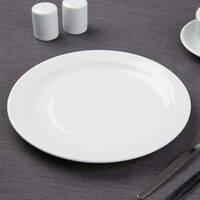 Athena plates with narrow edge | Ø25.4cm | 12 pieces)